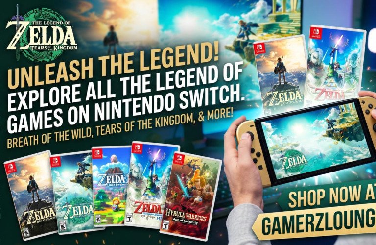 Zelda Games for Nintendo Switch Shop Now