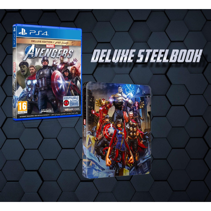 Marvel s Avengers - Deluxe - Steelbook (PS4)