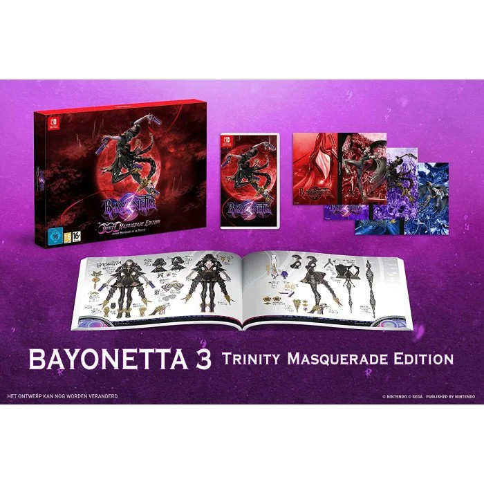 Bayonetta 3 Trinity Masquerade Edition (Nintendo Switch) 