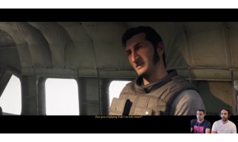 first impression playing A Wayout on PS4 أول انطباع لينا للعبة واي أوت على