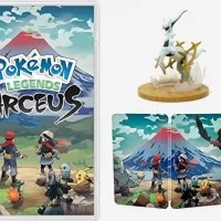 Pokemon Legends Arceus, Steelbook, Figurine