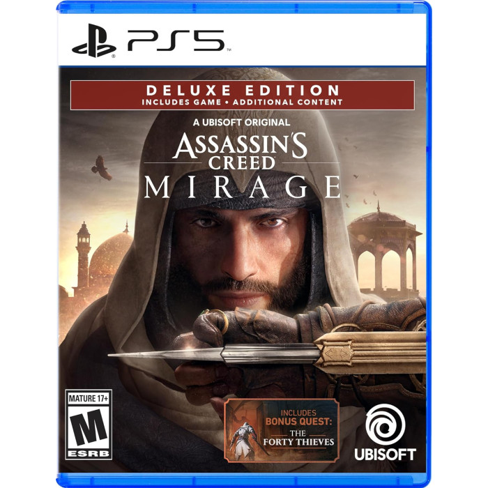 ASSASSIN'S CREED MIRAGE - DELUXE EDITION- PLAYSTATION 5 ASSASSIN'S CREED MIRAGE - DELUXE EDITION- PLAYSTATION 5