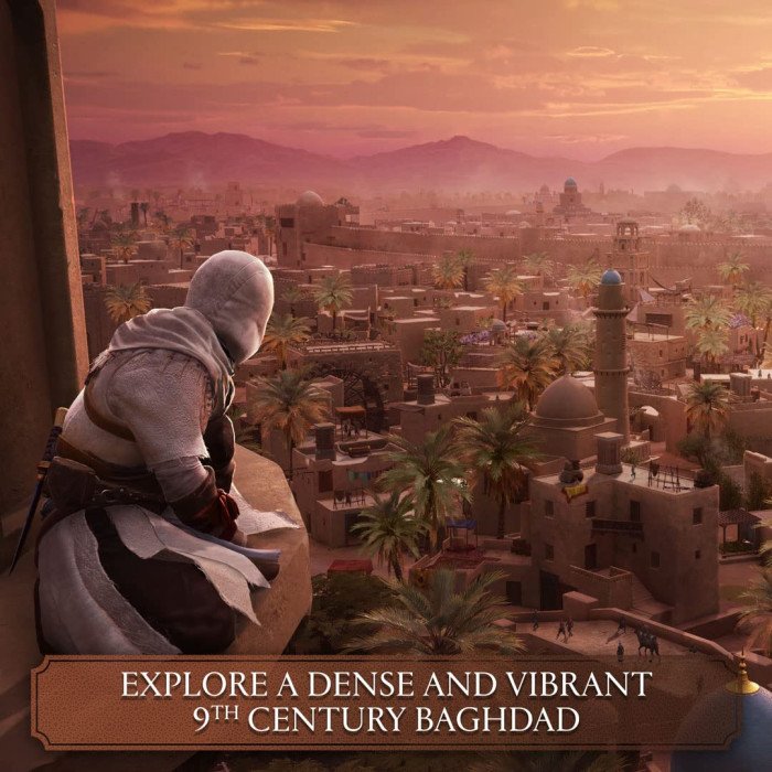 ASSASSIN'S CREED MIRAGE - DELUXE EDITION- PLAYSTATION 5 ASSASSIN'S CREED MIRAGE - DELUXE EDITION- PLAYSTATION 5