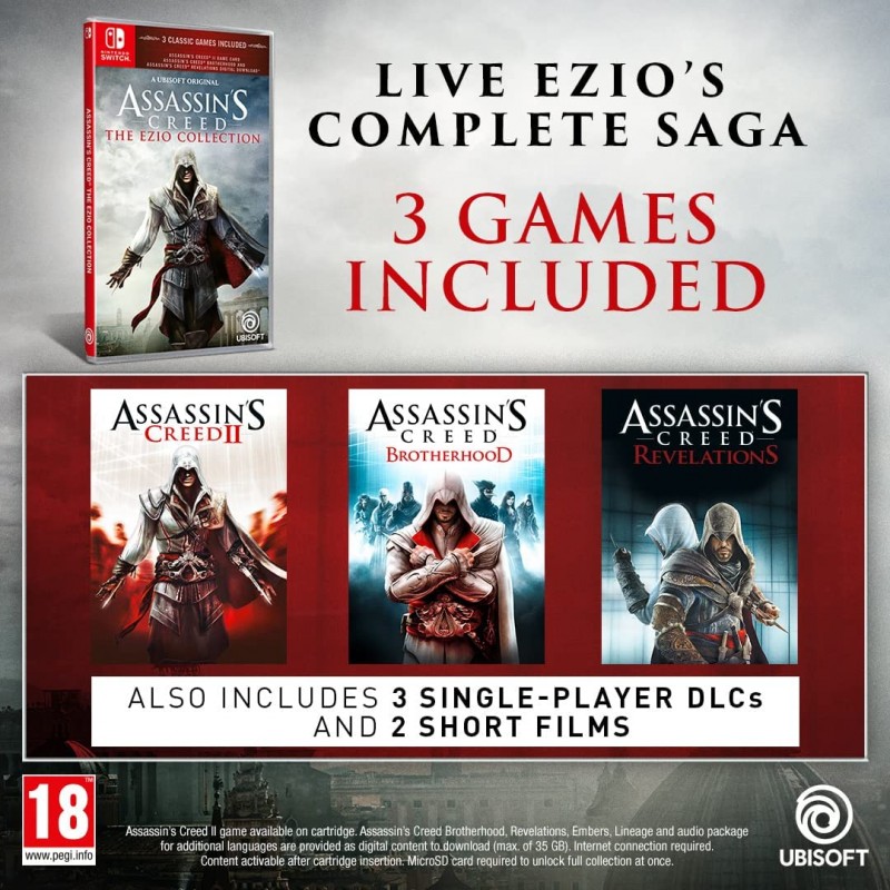 Assassins Creed The Ezio Collection | Nintendo Switch