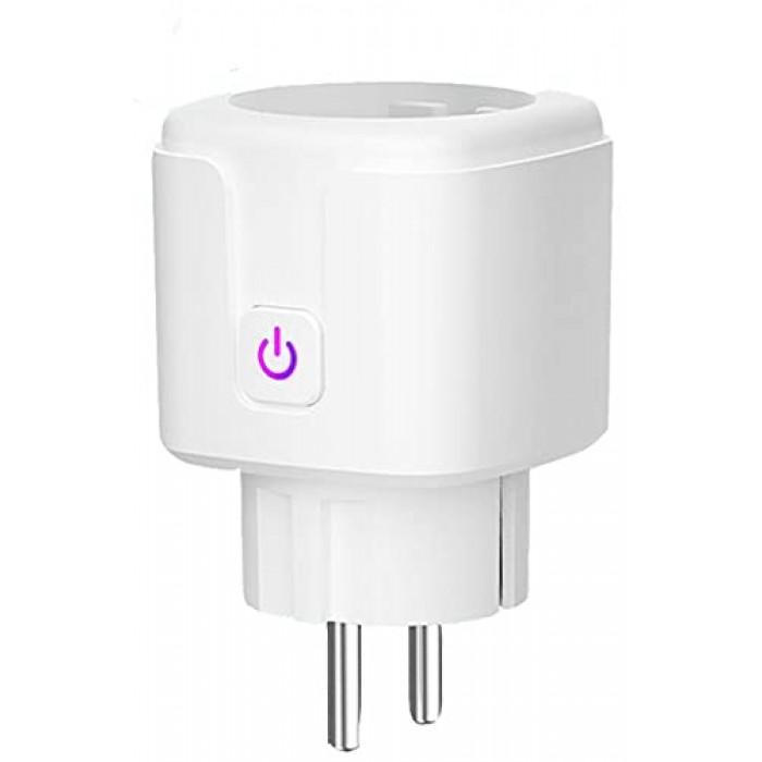 Tuya EU WiFi Smart Plug 20A | Works with Alexa, Google Voice Control, Timer Function