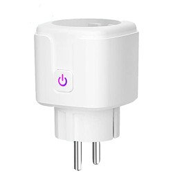Tuya EU WiFi Smart Plug 20A | Works with Alexa, Google Voice Control, Timer Function