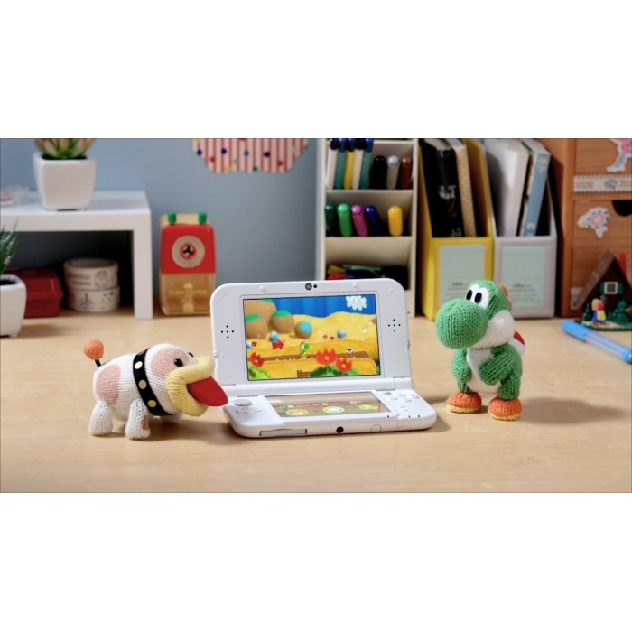 Poochy and Yoshi s Woolly World - Amiibo Bundle (Nintendo 3DS)