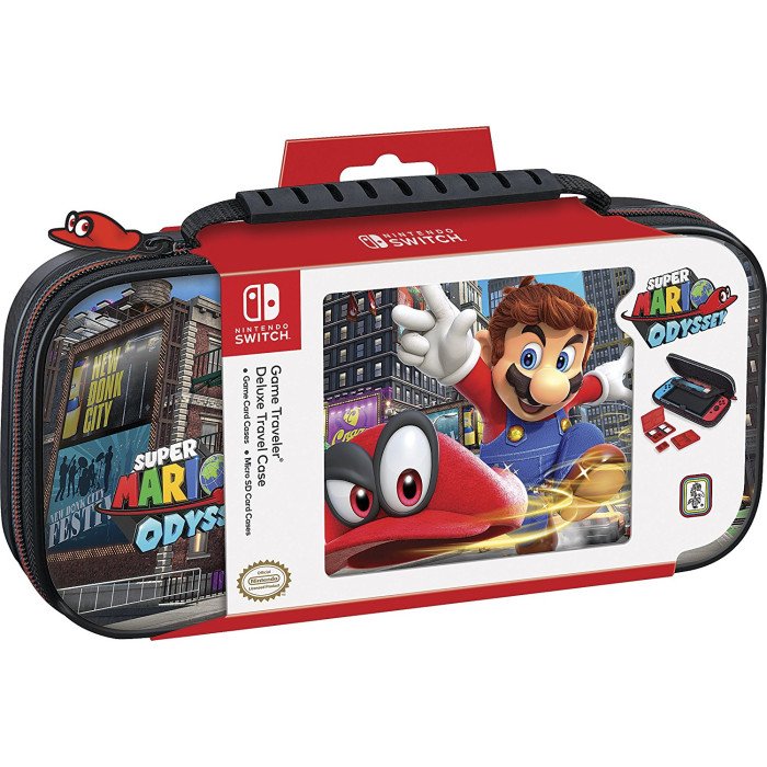 Nintendo Switch Game Traveler Deluxe System Case - Mario Odyssey