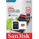 SanDisk 256GB Ultra MicroSDXC UHS-I Memory Card with Adapter - 100MB/s, C10, U1, Full HD, A1, Micro SD Card - SDSQUAR-256G-GN6MA