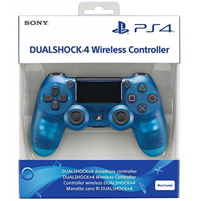 Dualshock 4 Wireless Controller for PlayStation 4 -  Blue Crystal - PlayStation 4