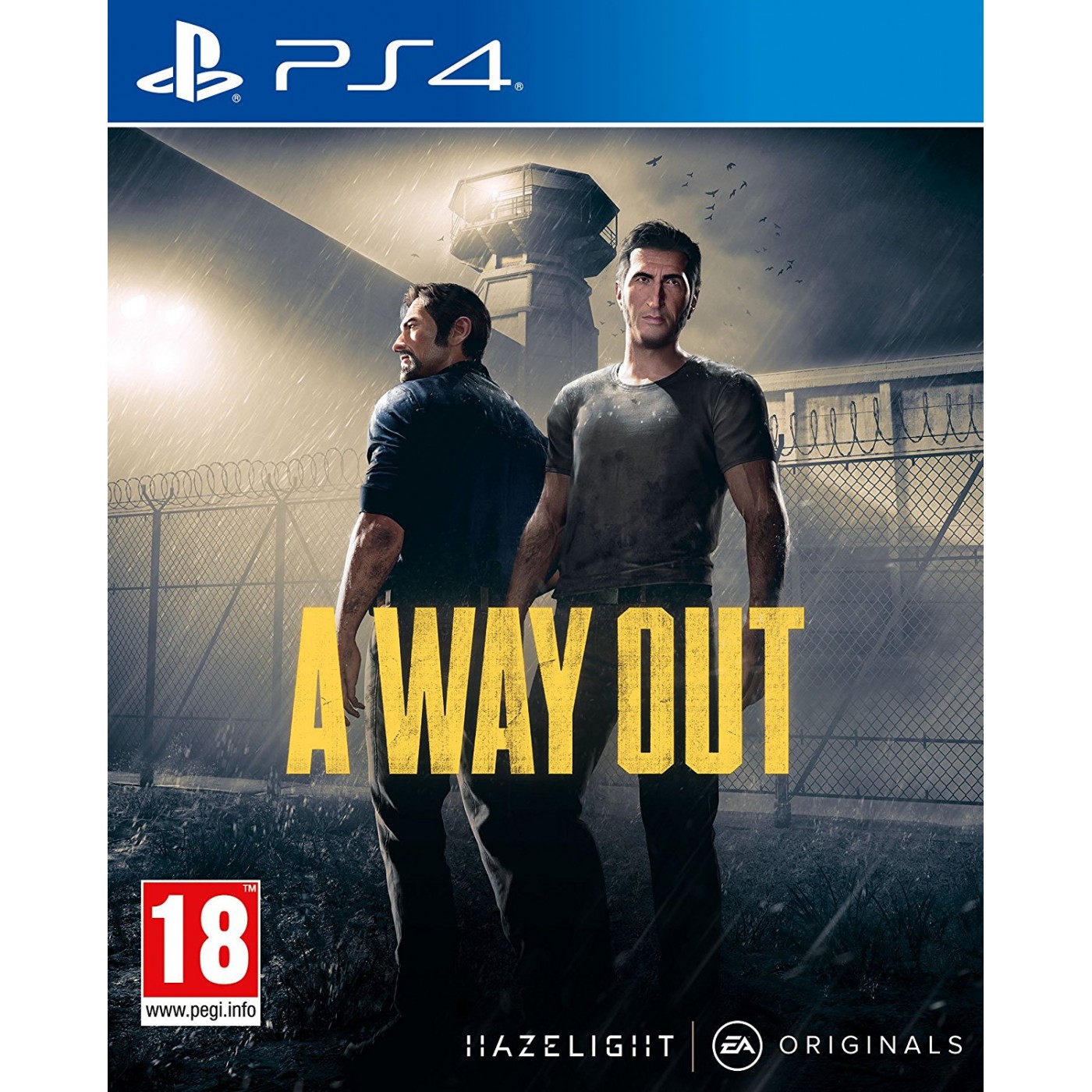 Сколько весит a way out ps4