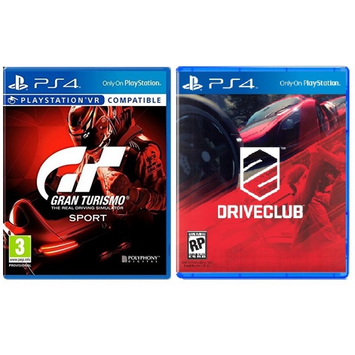 Drive Club + Gran Turismo Sport ( Arabic ) PS4