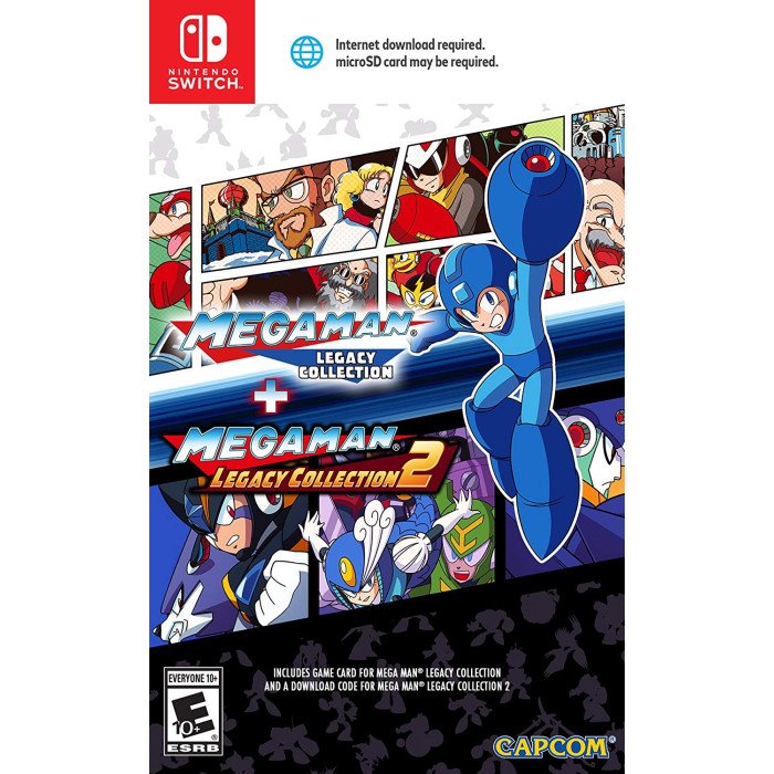 Mega Man Legacy Collection 1 + 2 Nintendo Switch Game 