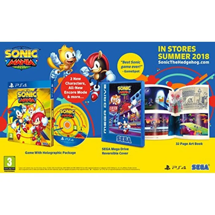 Sonic Mania Plus (PS4)