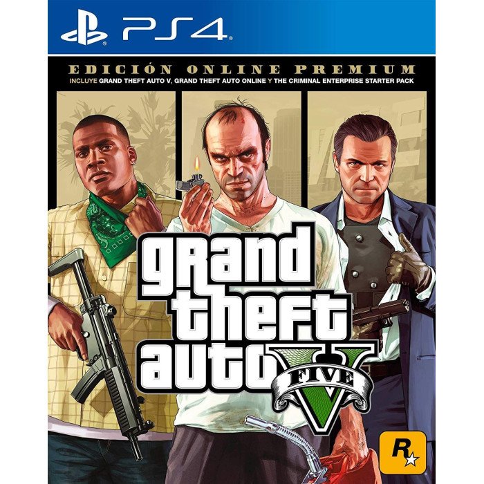 Grand Theft Auto V Premium Online Edition - PlayStation 4 