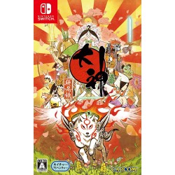Okami Zekkeiban NINTENDO SWITCH JAPANESE IMPORT REGION FREE + English Support  Okami Zekkeiban NINTENDO SWITCH JAPANESE IMPORT REGION FREE + English Support