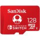 SanDisk 128GB MicroSDXC UHS-I Memory Card for Nintendo Switch - SDSQXAO-128G-GNCZN