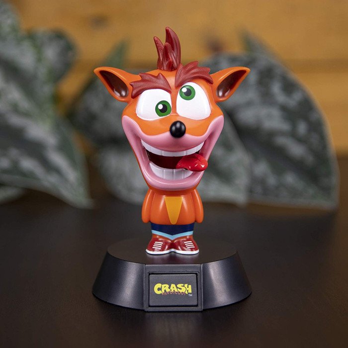 Paladone Crash Bandicoot Icon Light - Video Game Collectible Lamp