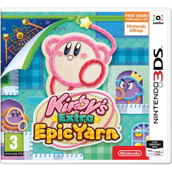 Kirby s Extra Epic Yarn (Nintendo 3DS)