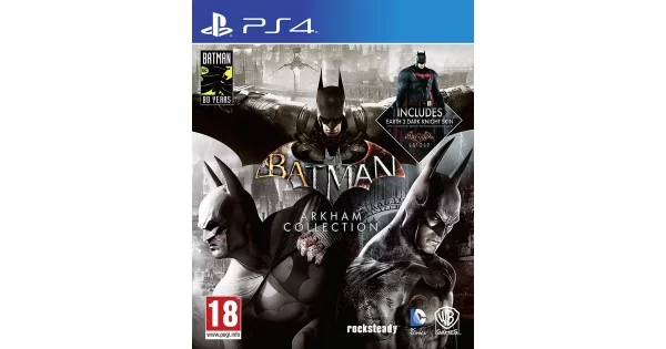 Batman Arkham Collection Steelbook Edition (PS4) PS4 Game ...