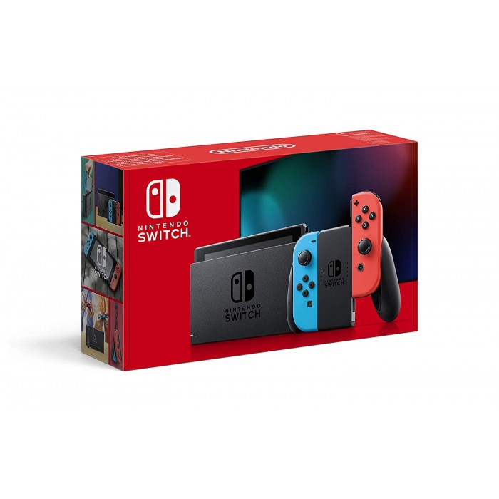 Nintendo Switch Neon Red/Neon blue - HAC-001(-01)