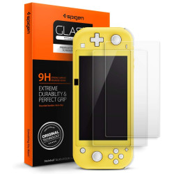 Spigen Tempered Glass Screen Protector designed for Nintendo Switch Lite (2019)