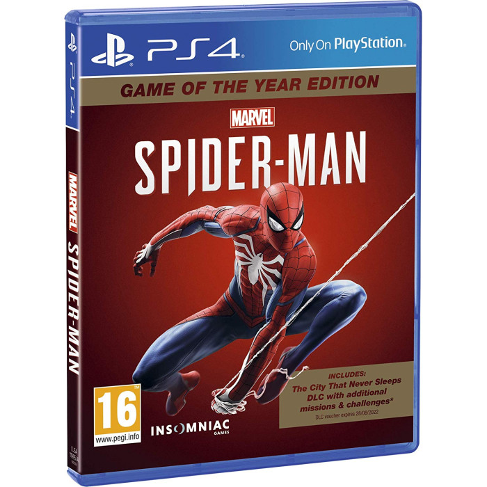 Marvel s Spider-Man Arabic English Game Of The Year Edition (PS4)