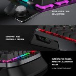 Gaming Keyboard and Mouse for PS4, Xbox One, Nintendo Switch, PC, GameSir VX2 AimSwitch Wireless Keyboard and Mouse Adapter with RGB Backlit, Controller Adapter for Computer and Consoles, 36 Keys