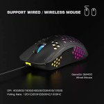 Gaming Keyboard and Mouse for PS4, Xbox One, Nintendo Switch, PC, GameSir VX2 AimSwitch Wireless Keyboard and Mouse Adapter with RGB Backlit, Controller Adapter for Computer and Consoles, 36 Keys