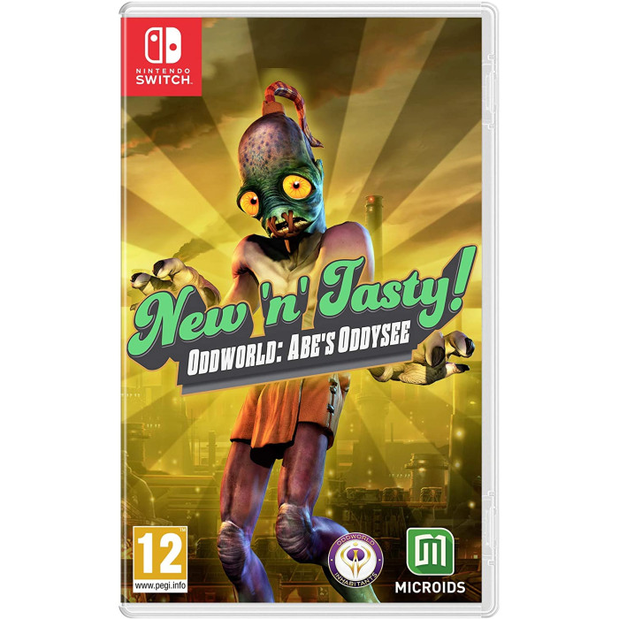 New N Tasty! Oddworld: Abe s Oddysee - Standard Edition (Nintendo Switch)