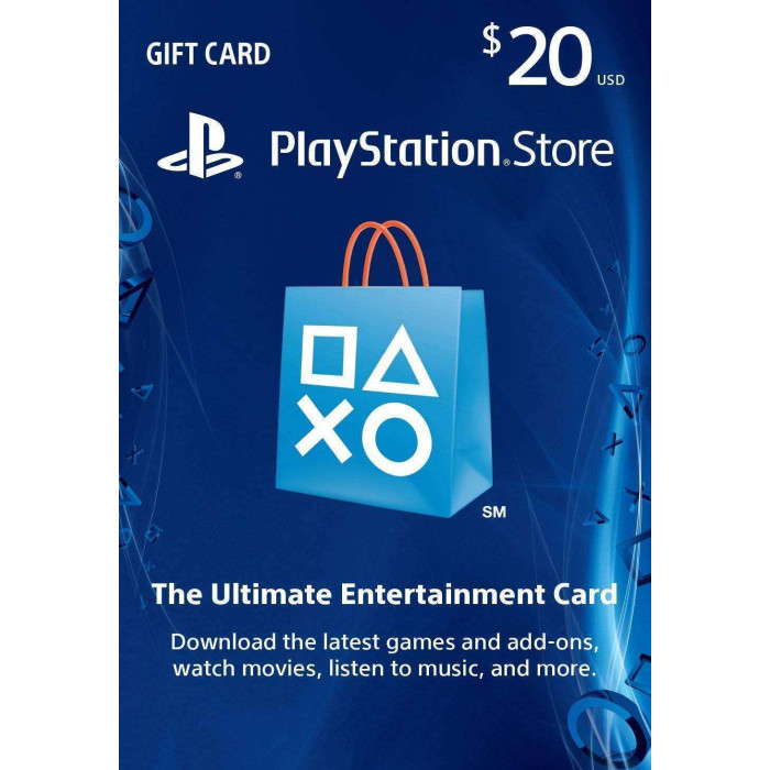 $20 US Store Playstation Network Card - PSN