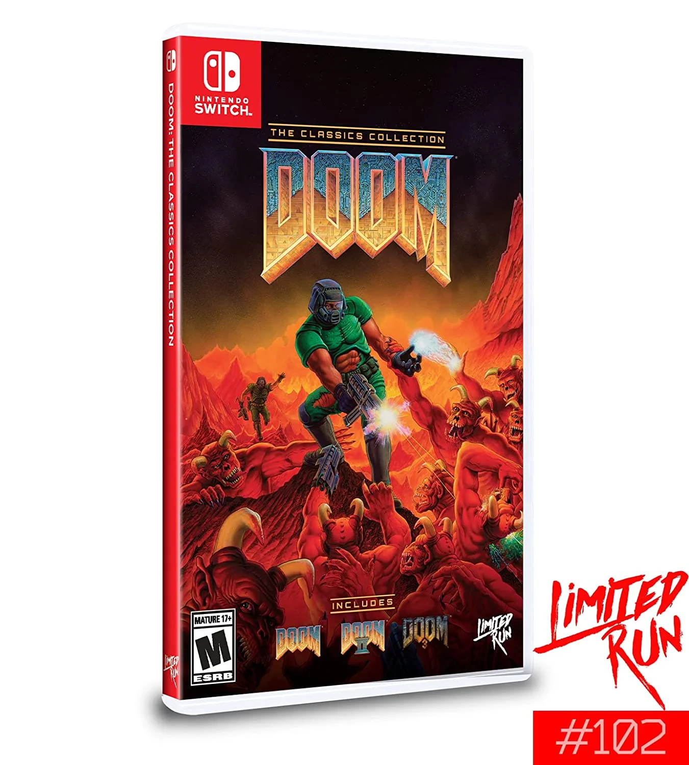 DOOM The Classics Collection for Nintendo Switch newest UPDATED CART