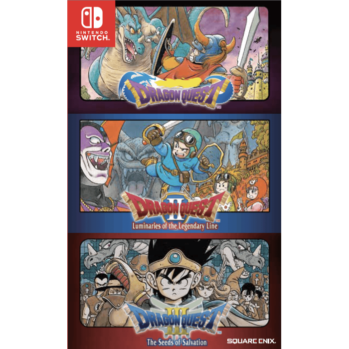 Dragon Quest 1 + 2 + 3 (Nintendo Switch) Japan Import