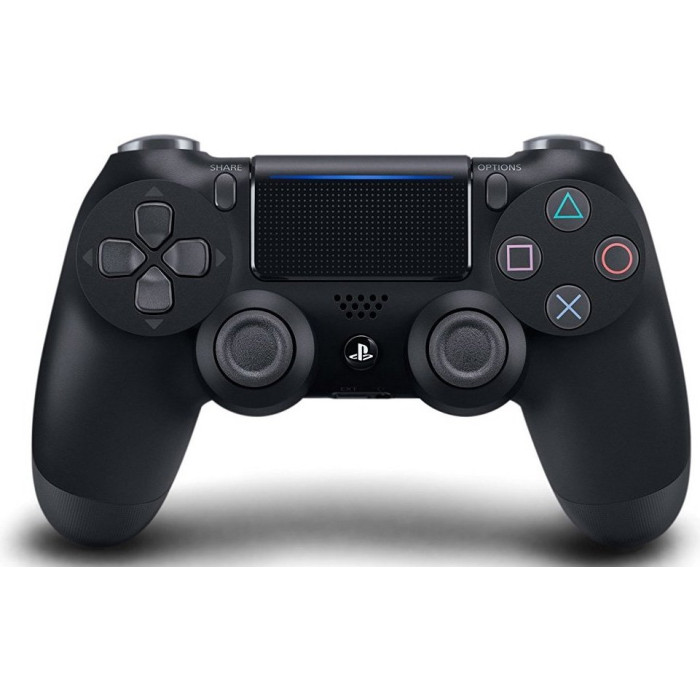 DualShock 4 Wireless Controller for PlayStation 4 - Jet Black (CUH-ZCT2)
