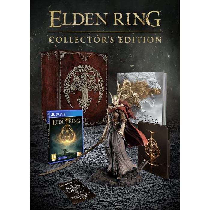 Elden Ring - Collector Edition (Steelbook, Artbook, Malenia figure, digital OST, poster) - PS4