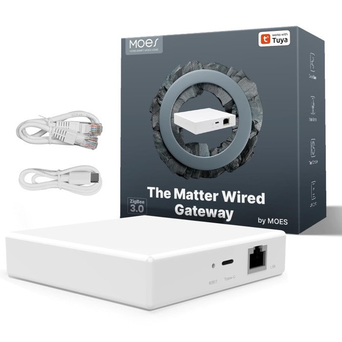 MOES Matter ZigBee Gateway - Hub Only 