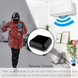 Tuya Smart Temperature Humidity Monitor with IR Remote Control Tuya Smart Temperature Humidity Monitor with IR Remote Control