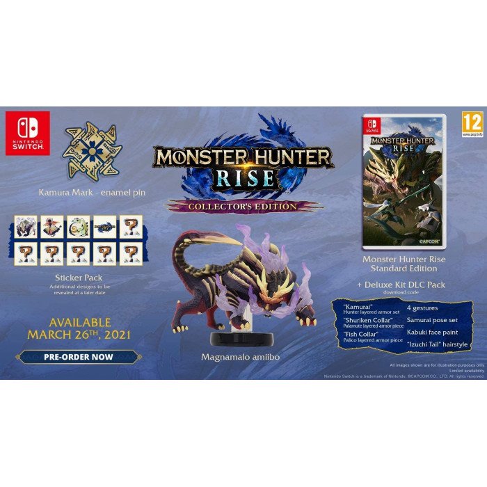 Monster Hunter Rise: Collector's Edition - Nintendo Switch