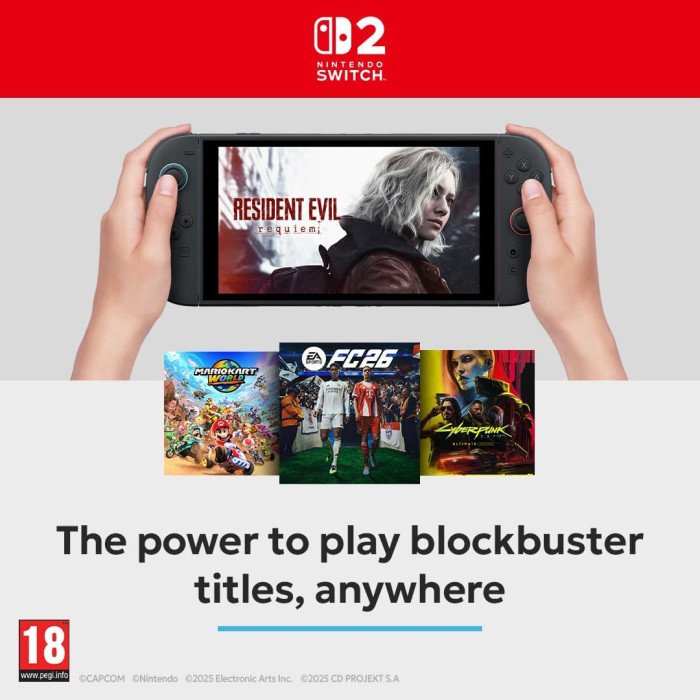 Nintendo Switch 2 Console - UAE Version Nintendo Switch 2 Console - UAE Version