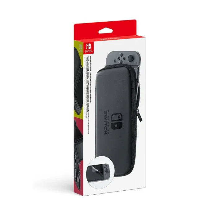 Nintendo Switch Accessory Set - Carry Case + Screen Protector