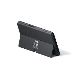 Nintendo Switch (OLED Model) w/ Neon Red & Neon Blue Joy-Con