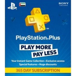 PlayStation Plus Card 1 Year Subscription - UAE Store - - PSN PlayStation Plus Card 1 Year Subscription - UAE Store - - PSN