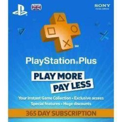 PlayStation Plus Card 1 Year Subscription - UK Store - PSN PlayStation Plus Card 1 Year Subscription - UK Store - PSN
