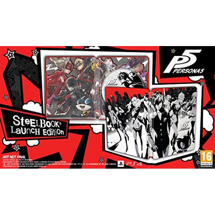 Persona 5 SteelBook Launch Edition (PS4)