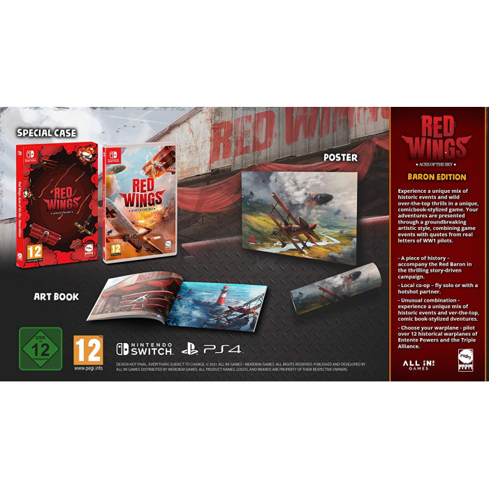 Red Wings: Aces of the Sky - Baron Edition (Nintendo Switch)