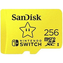 Sandisk 256GB Microsdxc Uhs I Memory Card For Nintendo Switch Sdsqxao 256G Gn3Zn, Yellow