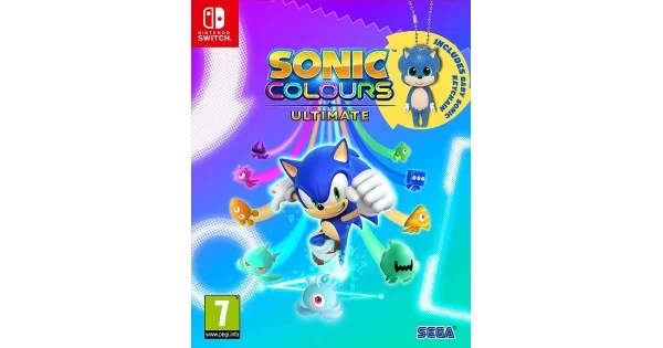 Sonic Colours Ultimate with Baby Sonic Keychain (Exclusive to