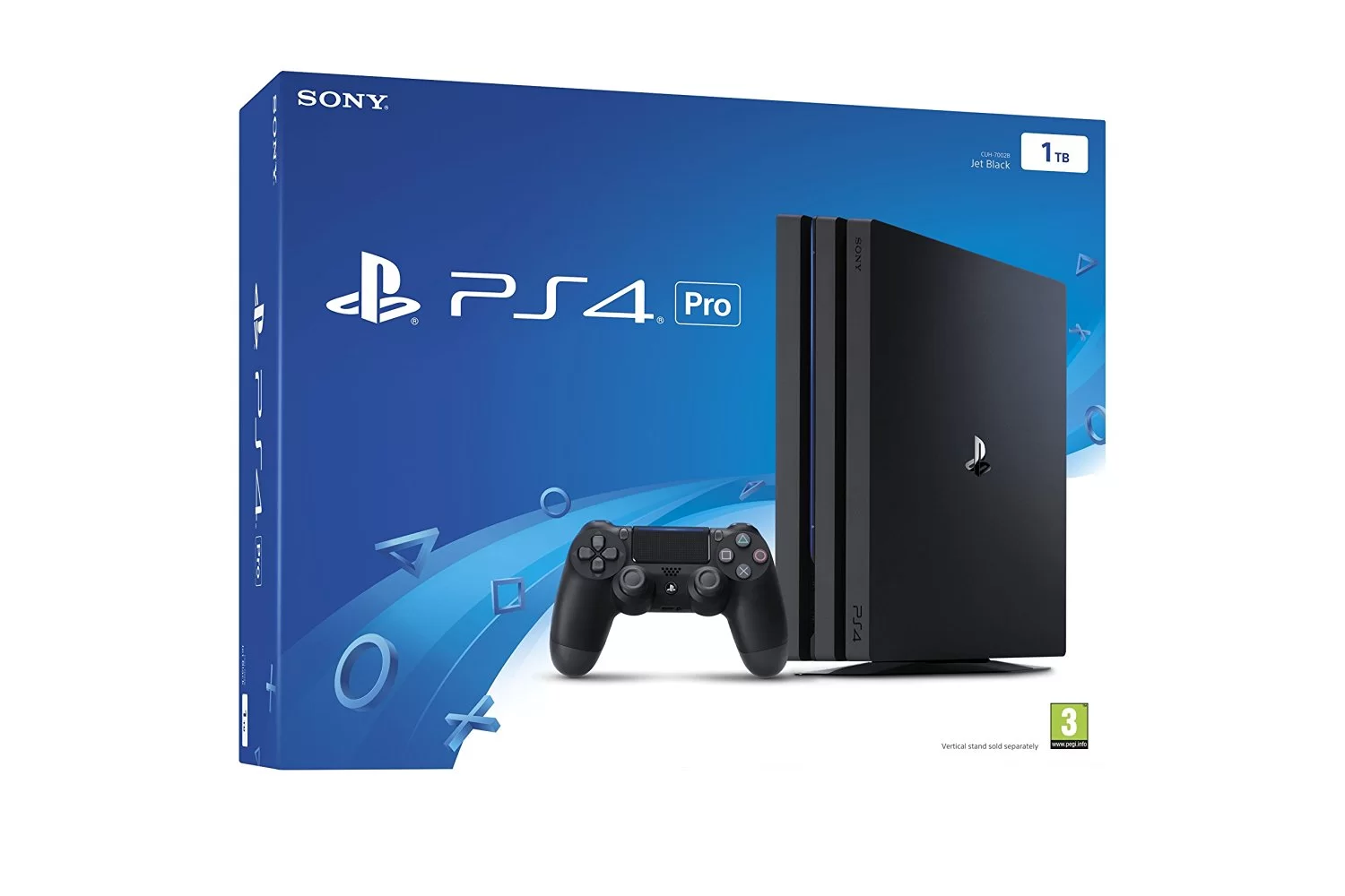 Sony PlayStation 4 Pro 1TB ( PS4 Pro ) - CUH-7216B - Latest 
