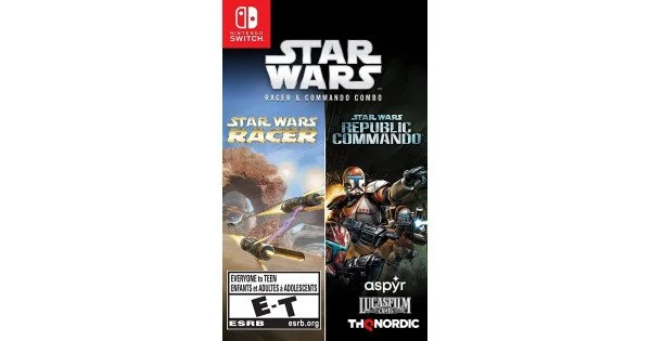 Star Wars Racer and Commando Combo Nintendo Switch