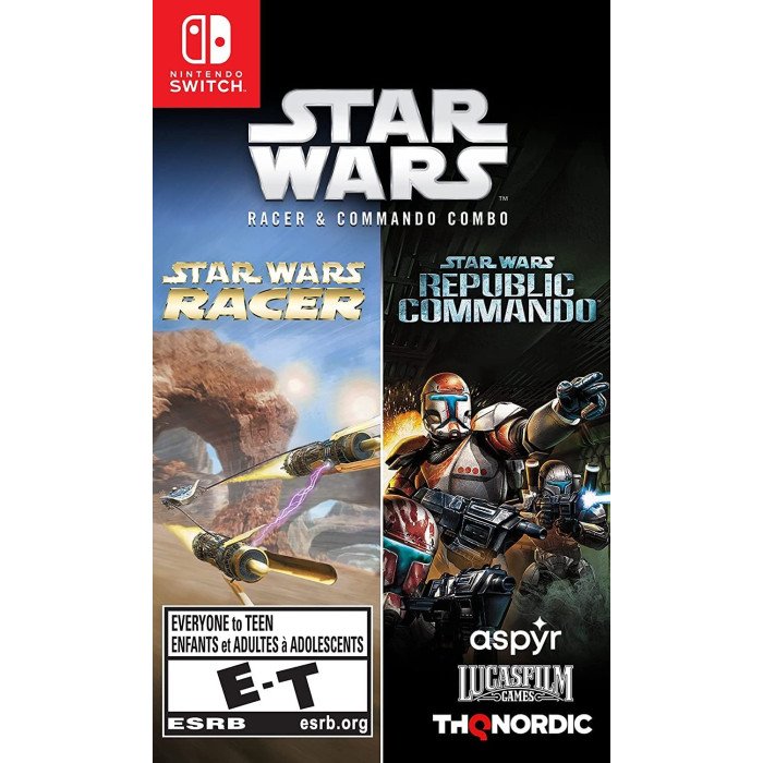 Star Wars Racer and Commando Combo - Nintendo Switch